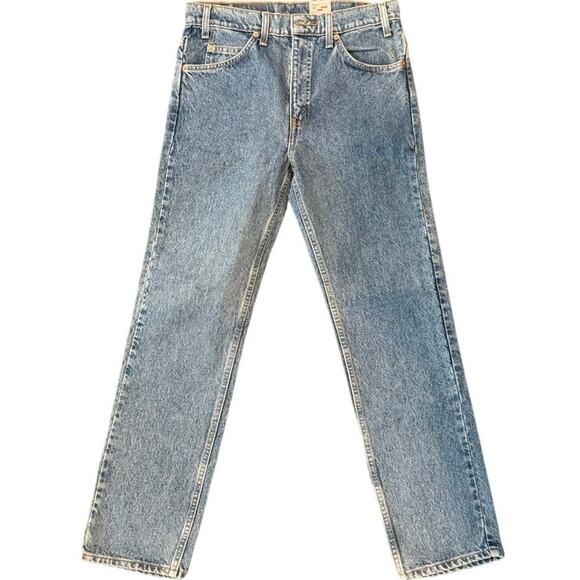 Vintage 90s Orange Tab Levi’s 1997 Straight Leg Regular Fit NWT Jeans W32 L30